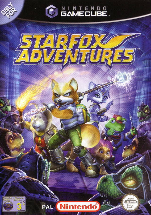 Starfox Adventures Cover