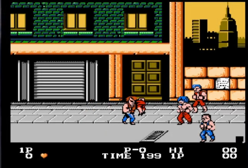 Screenshot Double Dragon 1