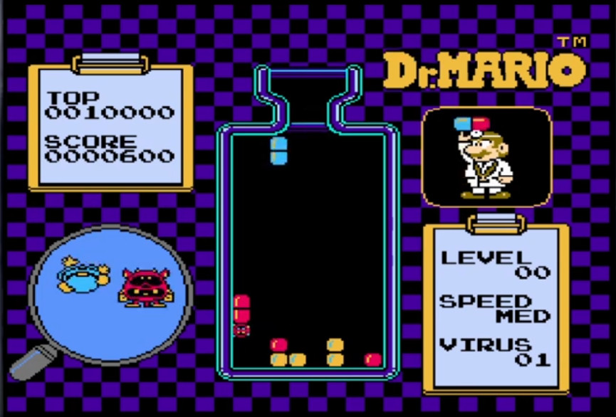 Screenshot Dr. Mario 3