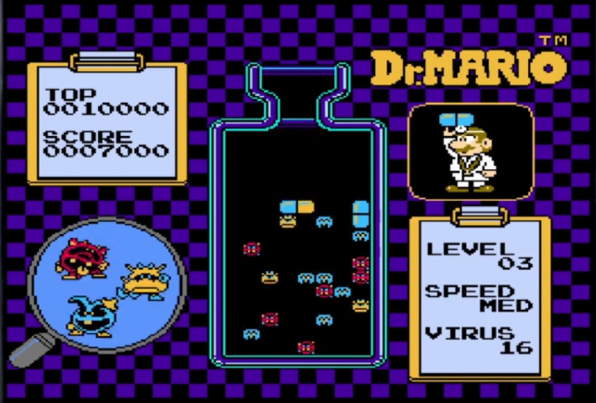 Screenshot Dr. Mario 8