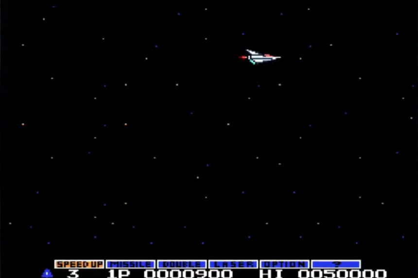 Screenshot Gradius 1