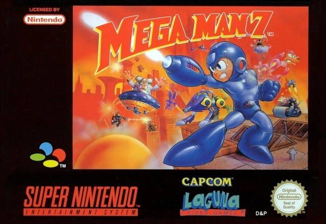 Mega Man 7 Cover