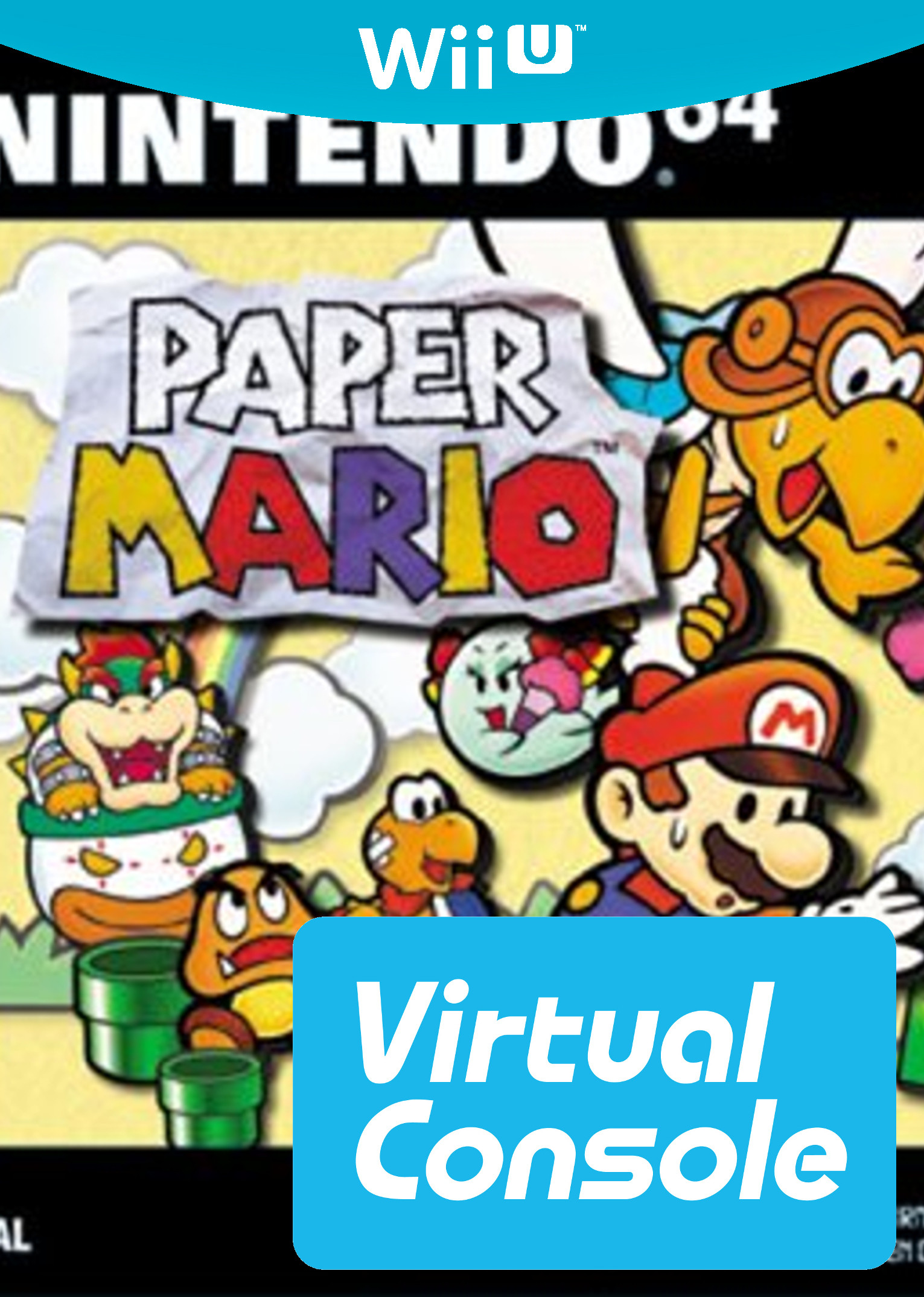 Paper Mario (VC) Cover