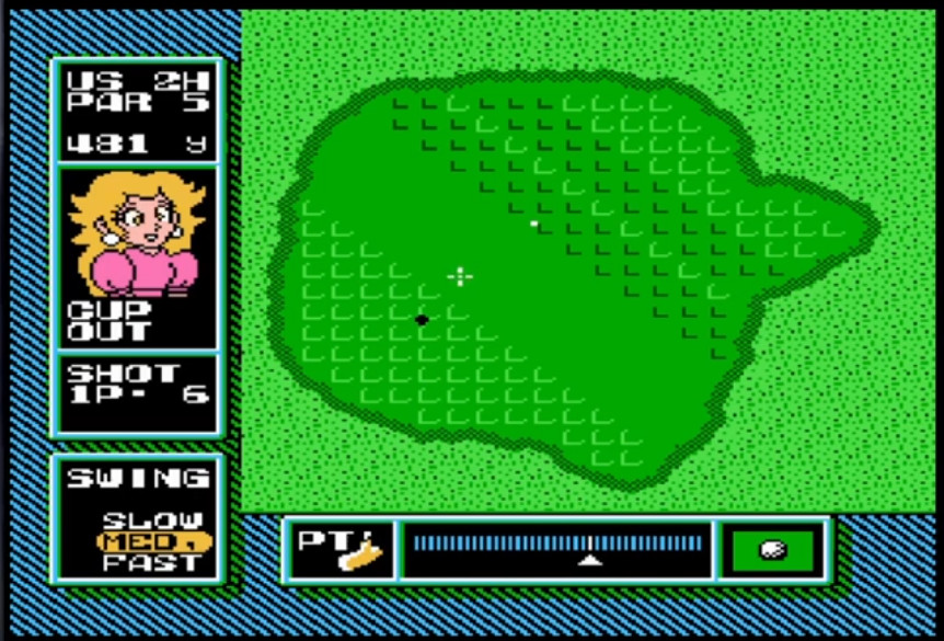 Screenshot NES Open Tournament Golf 2