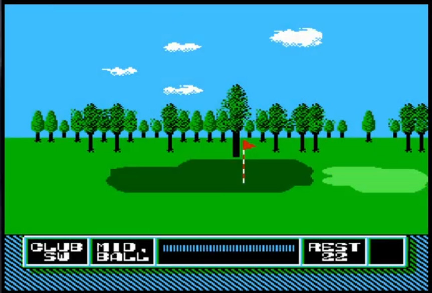 Screenshot NES Open Tournament Golf 6