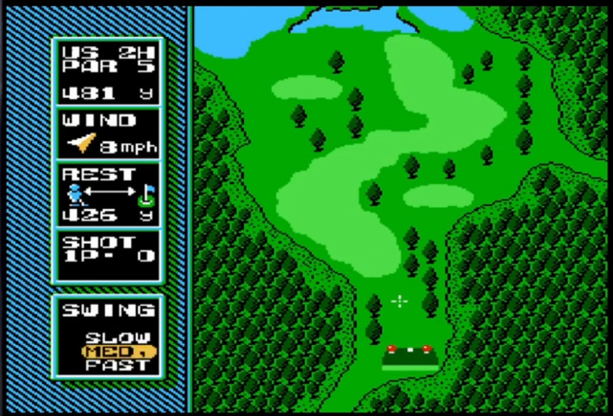 Screenshot NES Open Tournament Golf 8