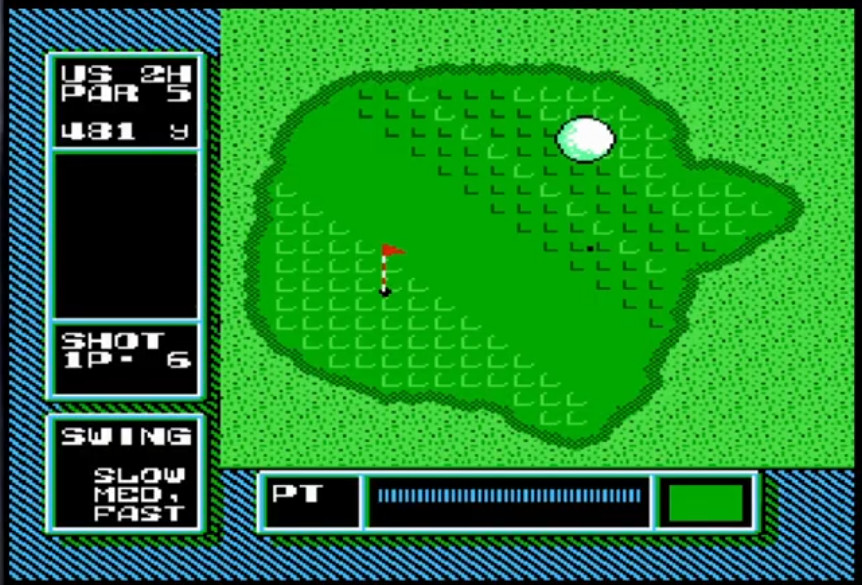 Screenshot NES Open Tournament Golf 11