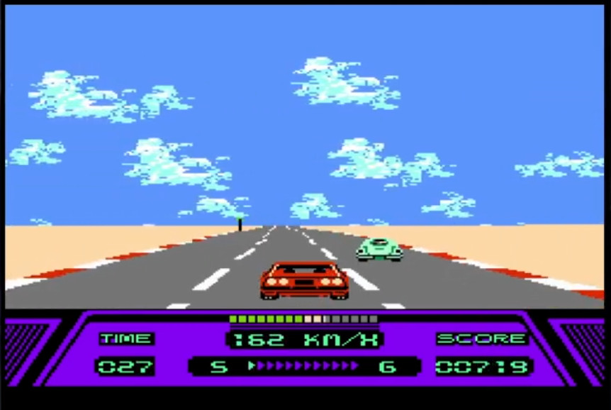 Screenshot Rad Racer 2