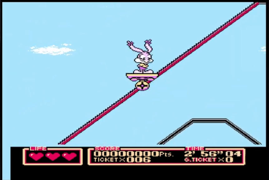 Screenshot Tiny Toon Adventures 2: Trouble in Wackyland 1