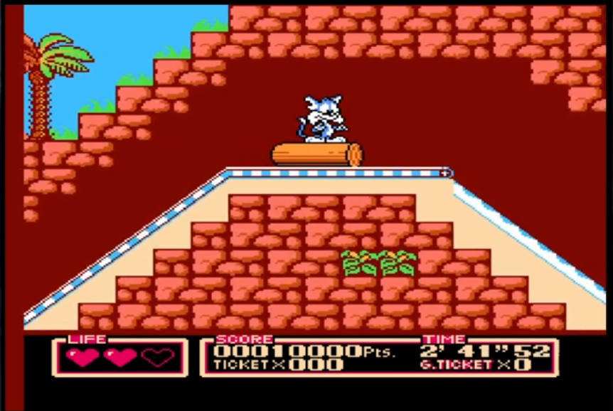 Screenshot Tiny Toon Adventures 2: Trouble in Wackyland 8