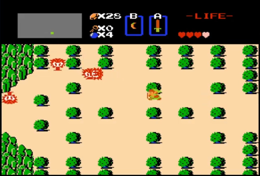 Screenshot The Legend of Zelda 2