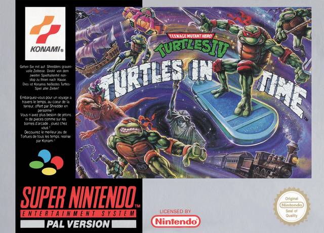 Teenage Mutant Ninja Turtles IV Cover
