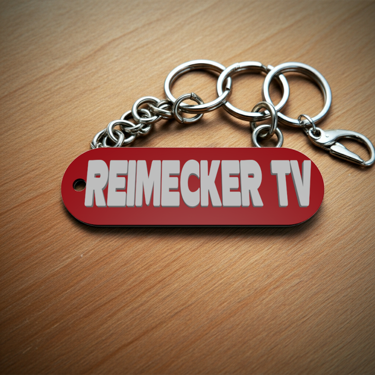 4 x Schlüsselanhänger Reimecker TV