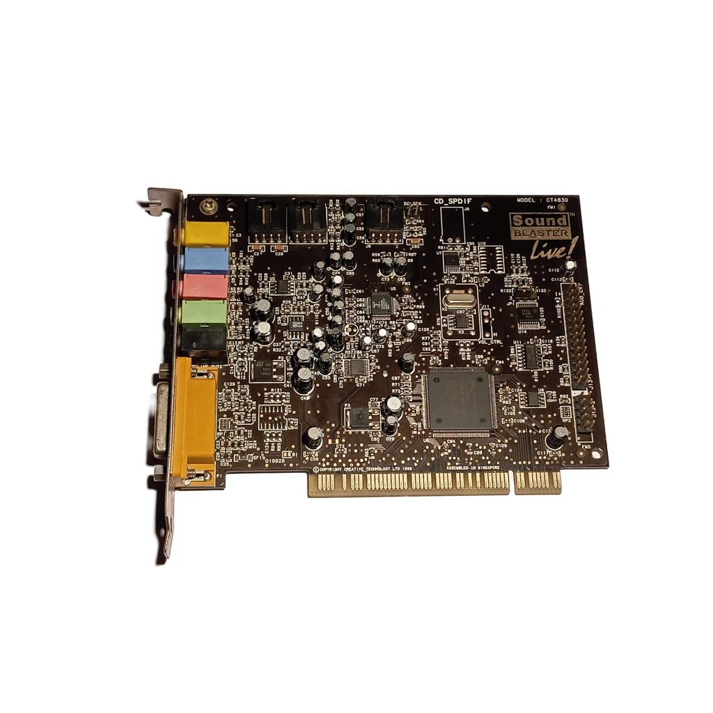 Erweiterungskarte (PCI) (SOUND-BLASTER) (LIVE) (CT4830)