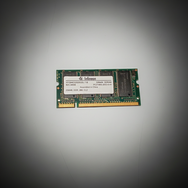 RAM – Arbeitsspeicher S0 PC1 2100S 256 MB