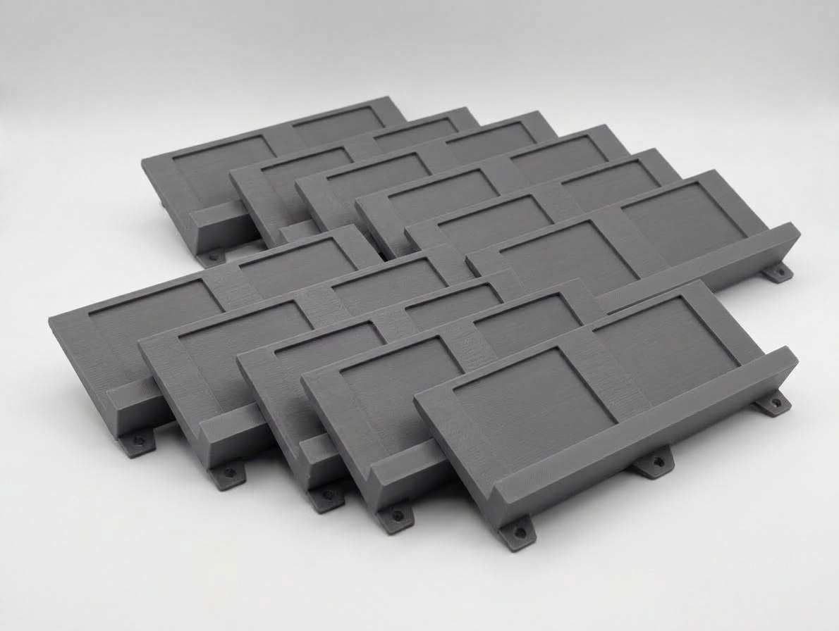 Reimecker TV Modulares Gameboy-Wandregal 10er-Mega-Pack (Für 30 Spiele) – Standard in Grau (Farben frei wählbar)