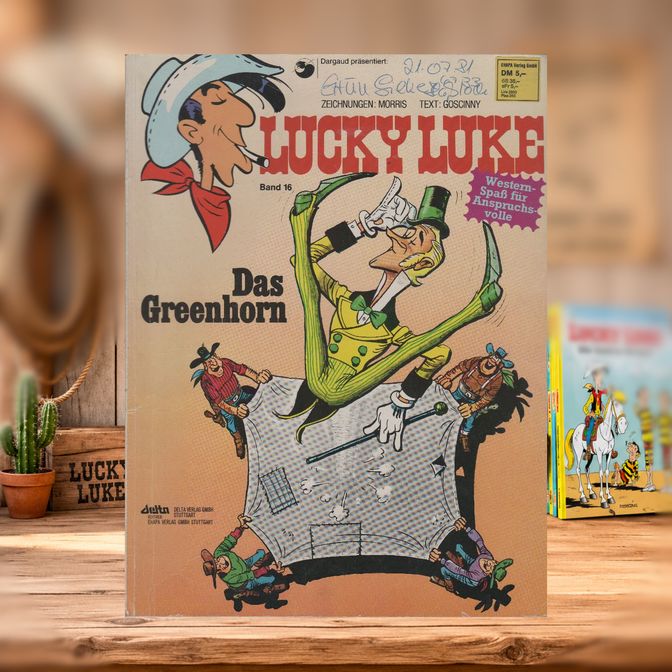 Lucky Luke – Band 16 (Das Greenhorn)