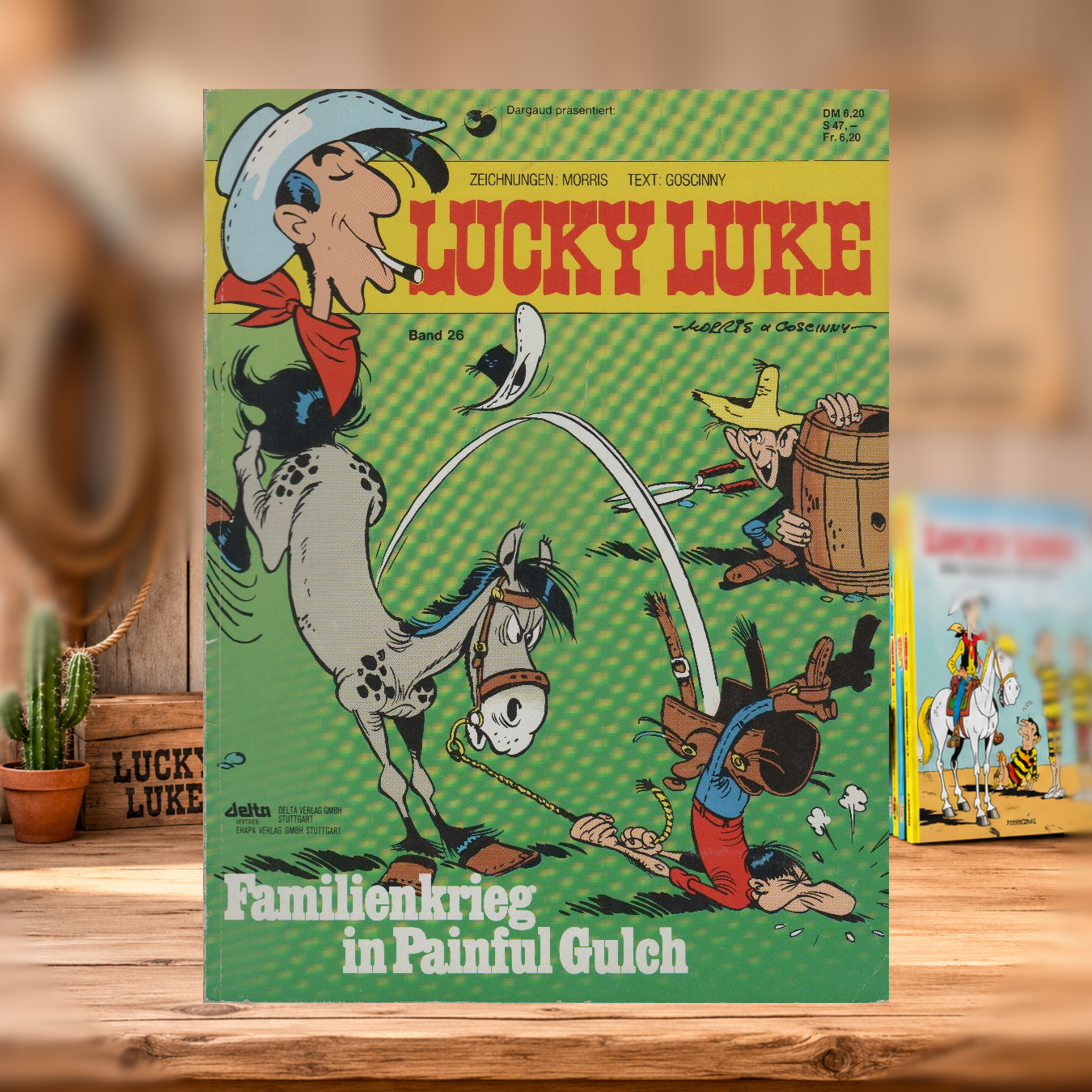 Lucky Luke – Band 26 (Familien Krieg in Painful Gulch)