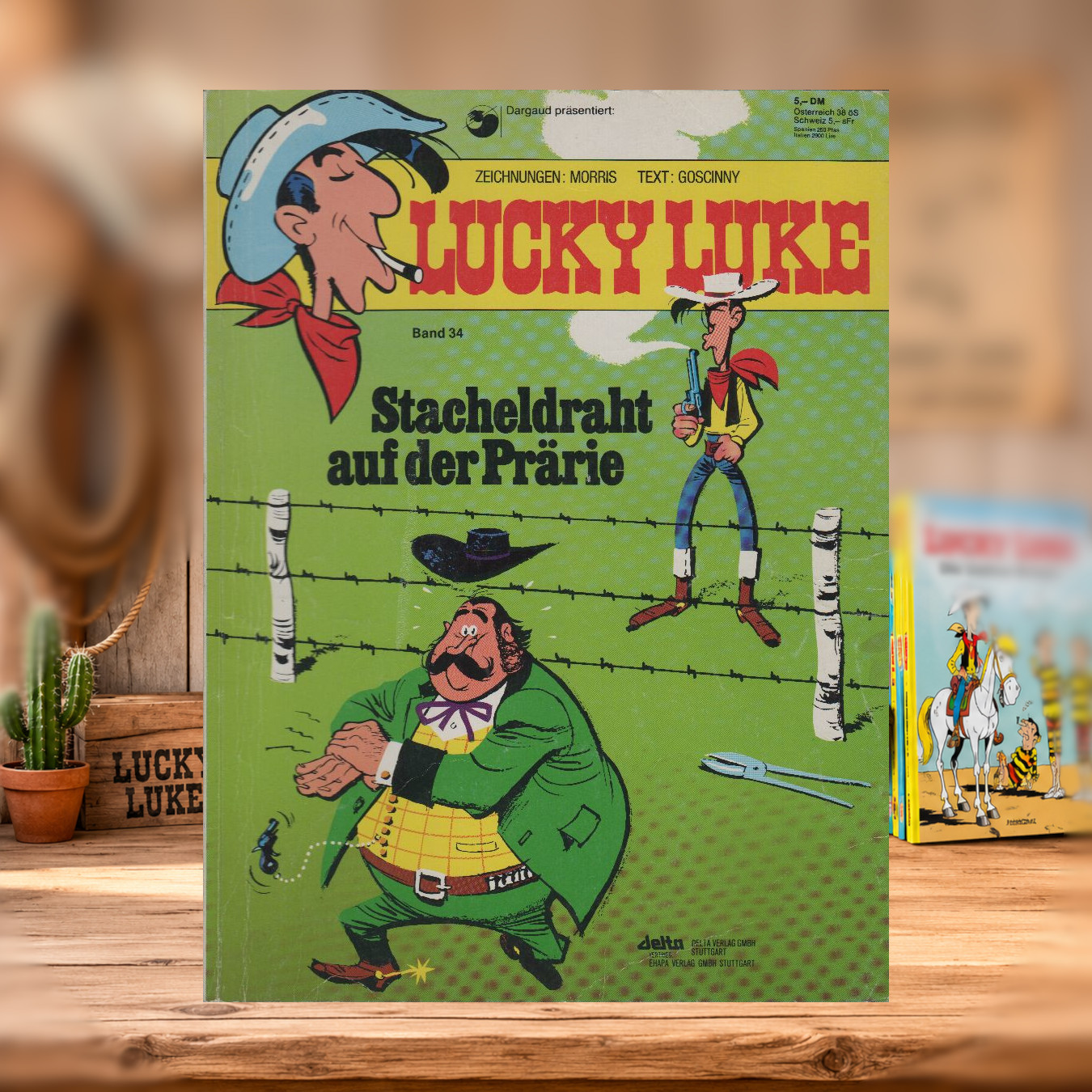 Lucky Luke – Band 34 (Stacheldraht auf der Prärie)