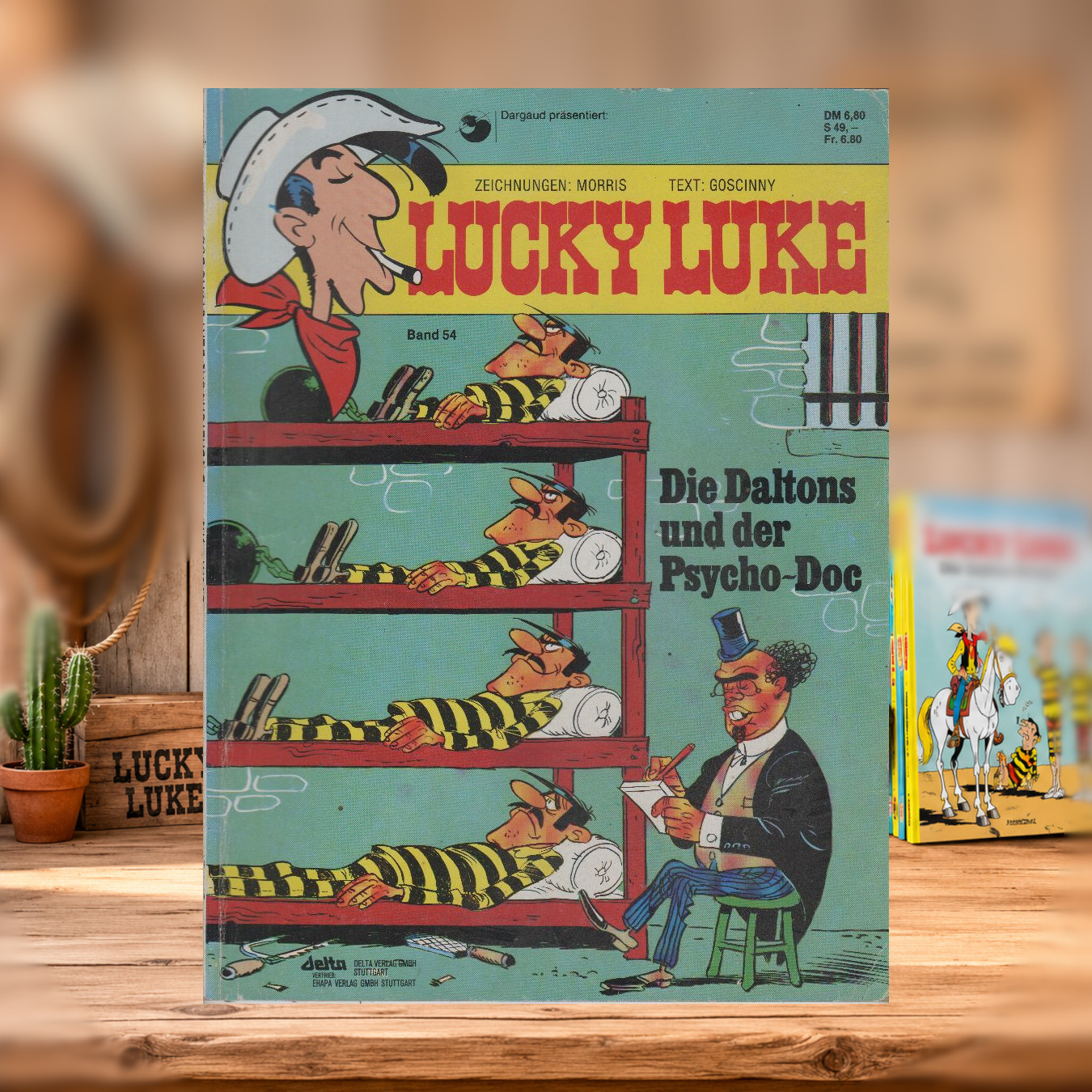 Lucky Luke – Band 54 (Die Daltons und der Psycho Doc)