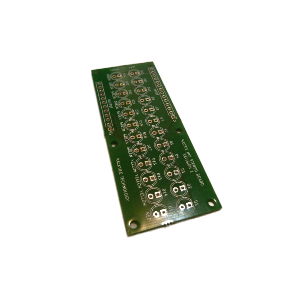 PCB / Platine - Arduino VU Meter Channel Strip 12 x 2 Leds