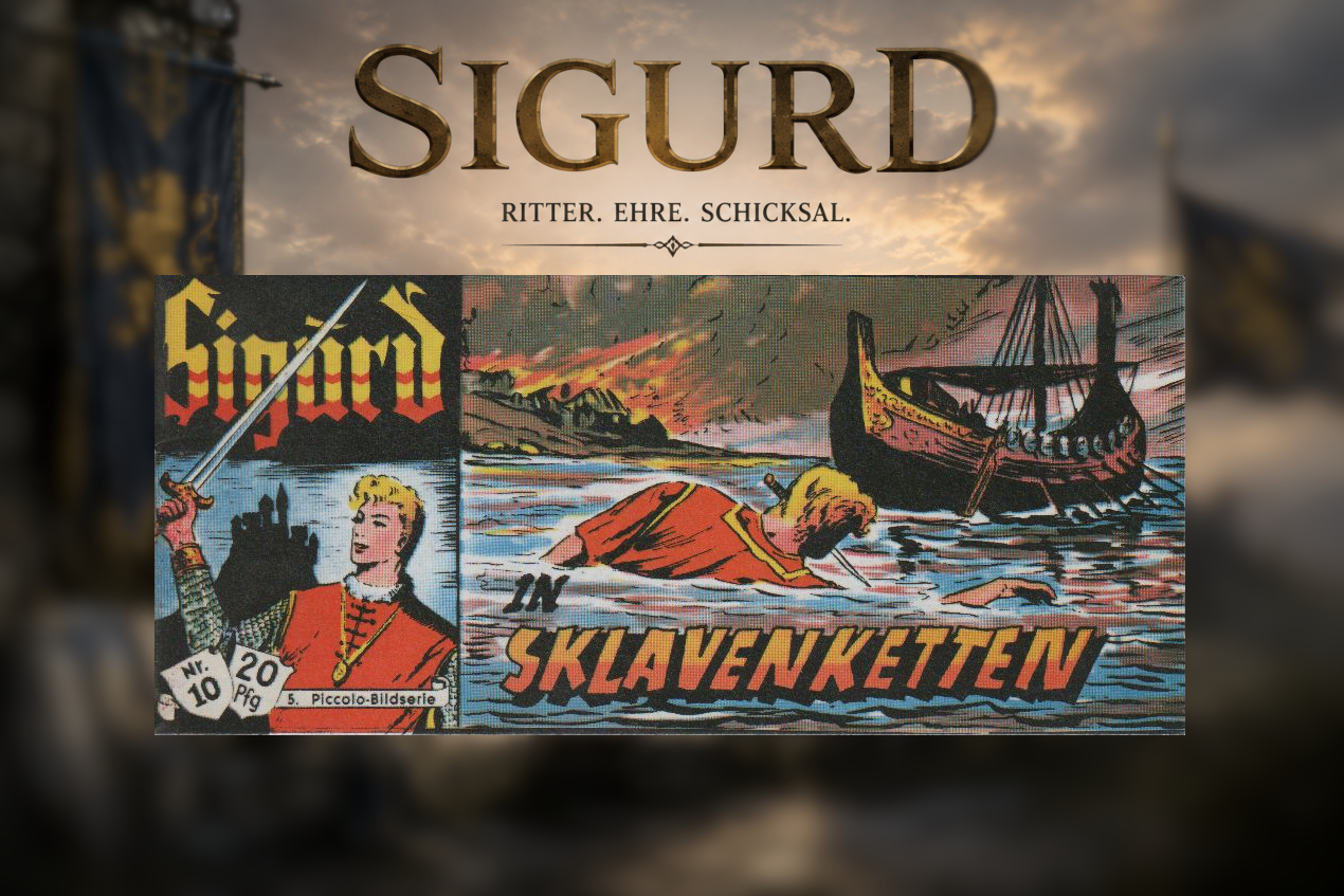 Sigurd Piccolo Nr. 10 – Hethke Verlag 1981 – Top-Zustand