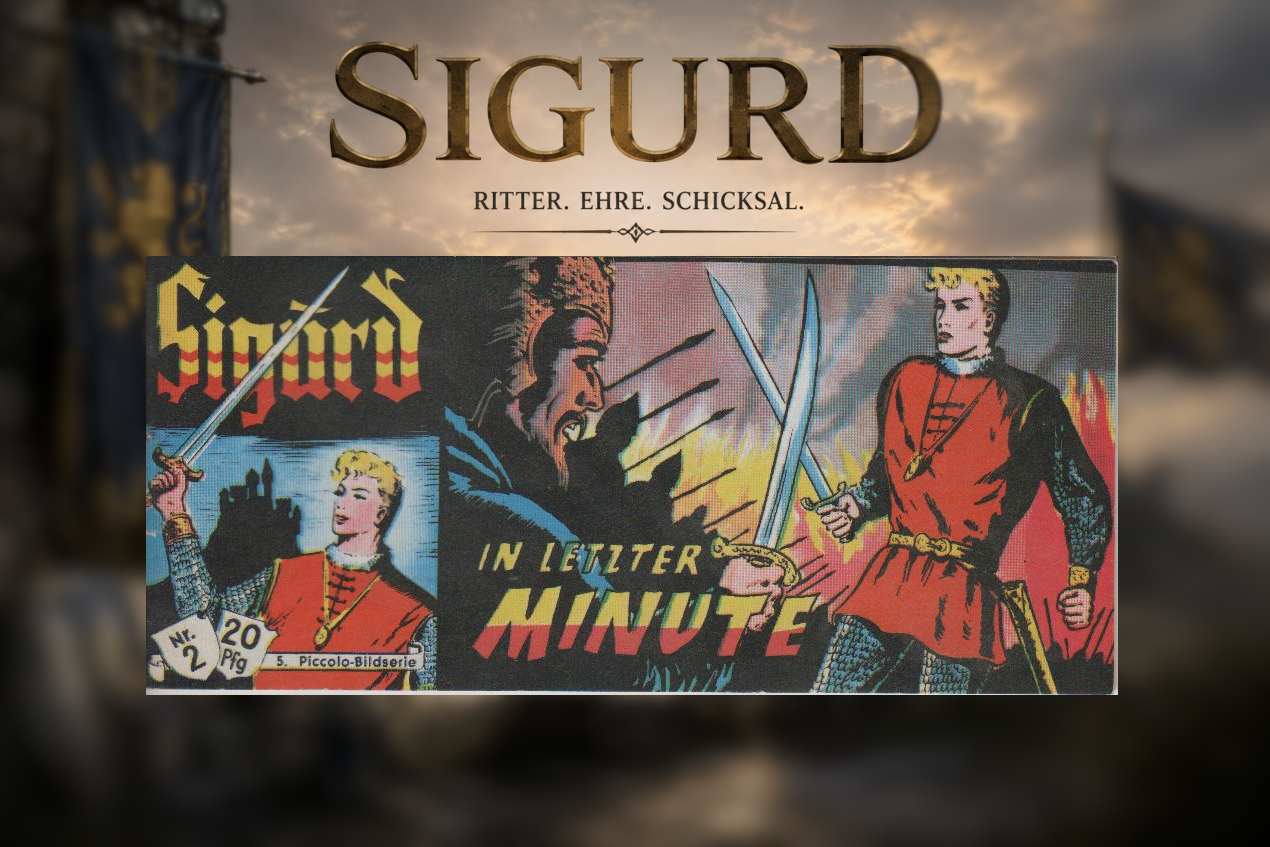 Sigurd Piccolo Nr. 2 – Hethke Verlag 1981 – Top-Zustand