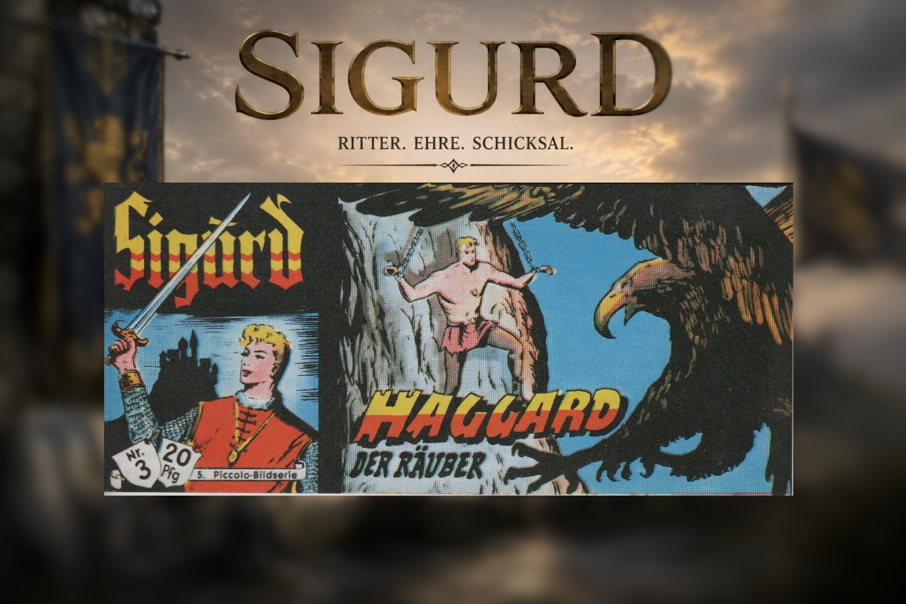 Sigurd Piccolo Nr. 3 – Hethke Verlag 1981 – Top-Zustand