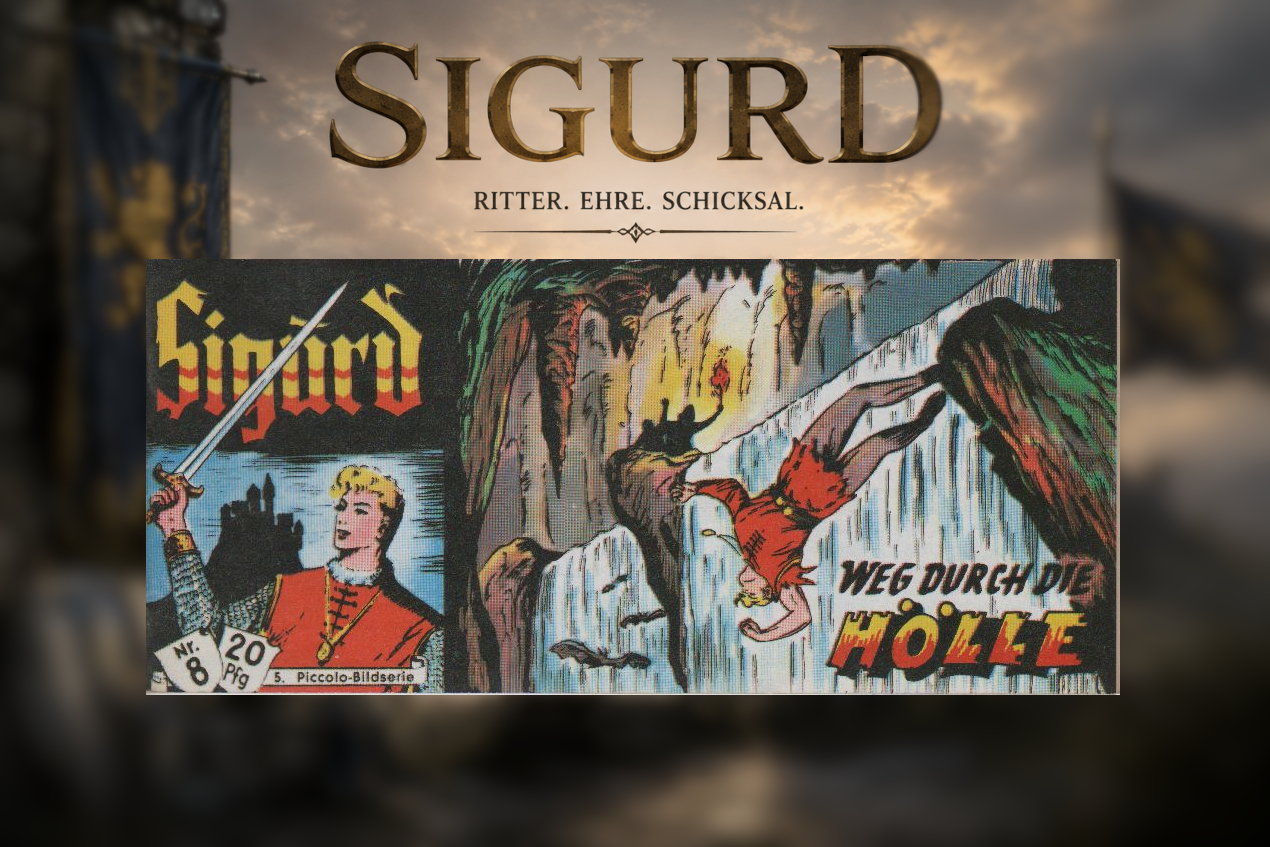 Sigurd Piccolo Nr. 8 – Hethke Verlag 1981 – Top-Zustand