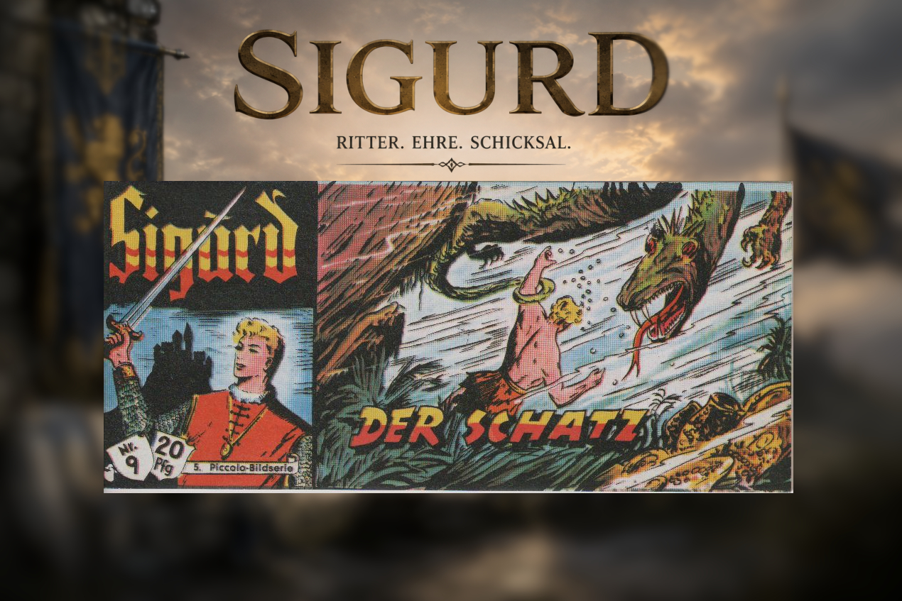 Sigurd Piccolo Nr. 9 – Hethke Verlag 1981 – Top-Zustand