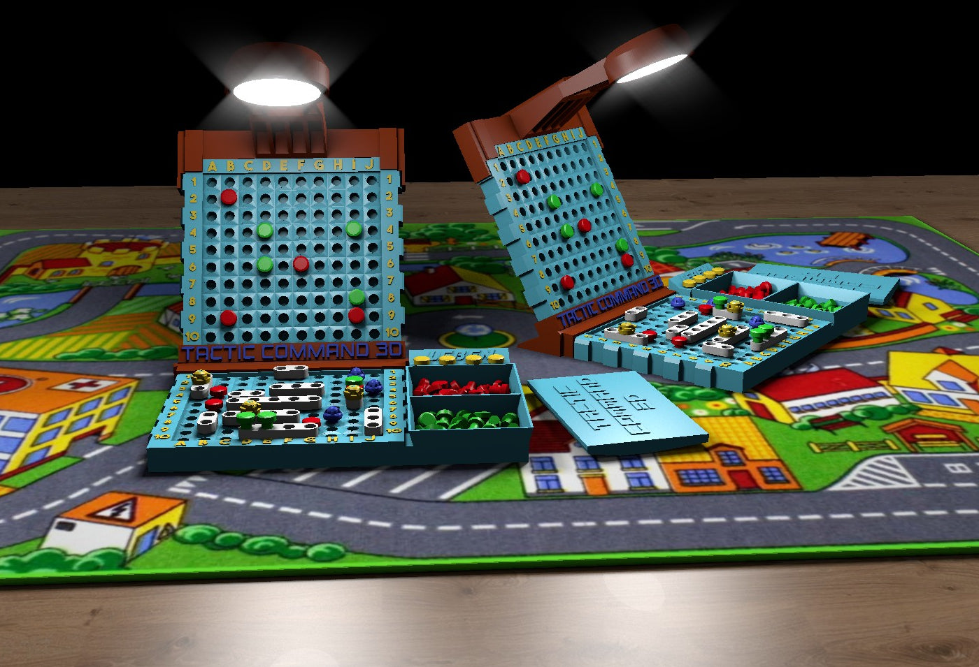 Tactic Command 3D: Das ultimative Tabletop-Duell mit Licht