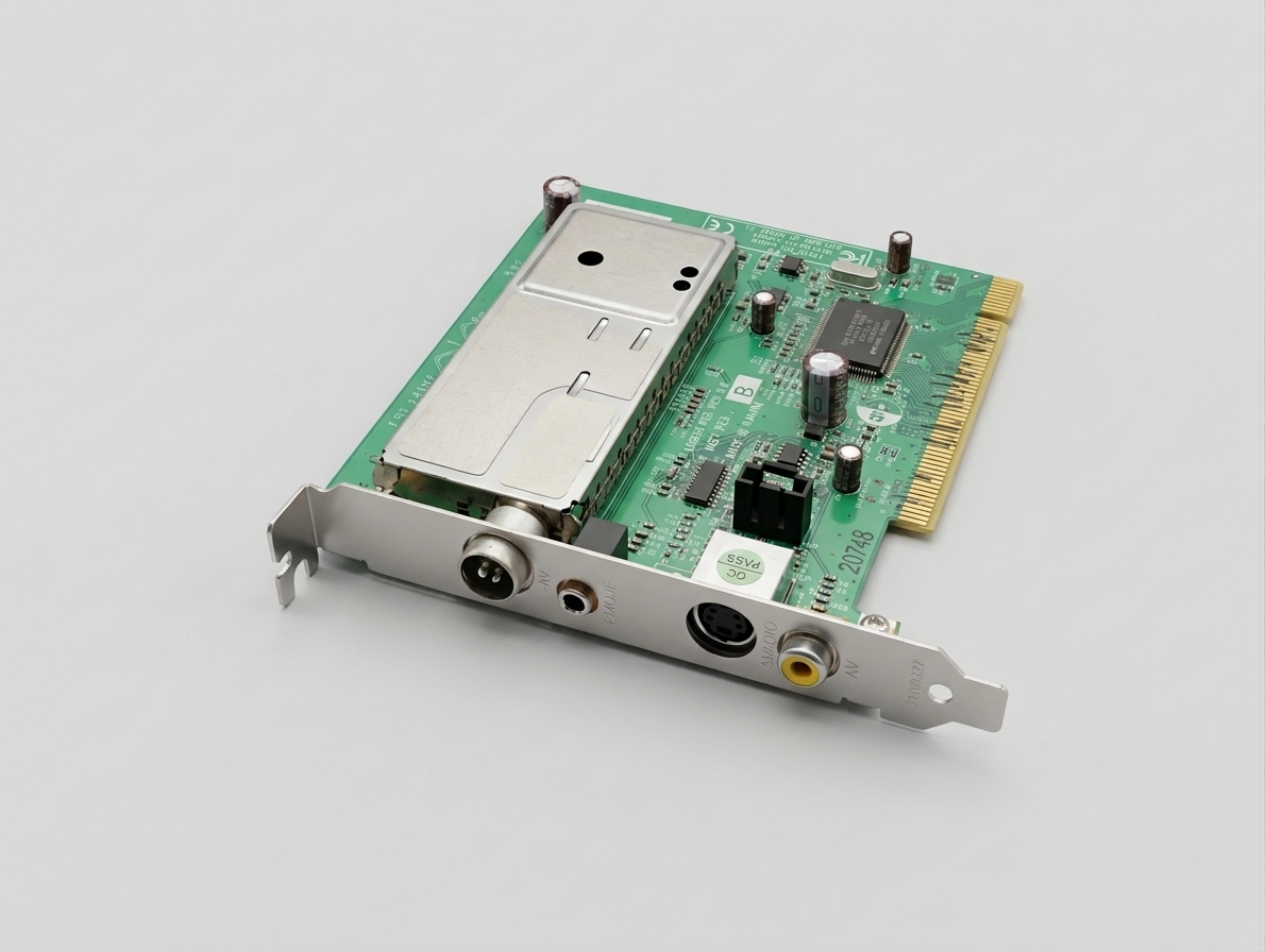 Vintage PCI TV & Video Capture Karte – Conexant Fusion 878A Chip (25878-13) – Ideal zum VHS Digitalisieren