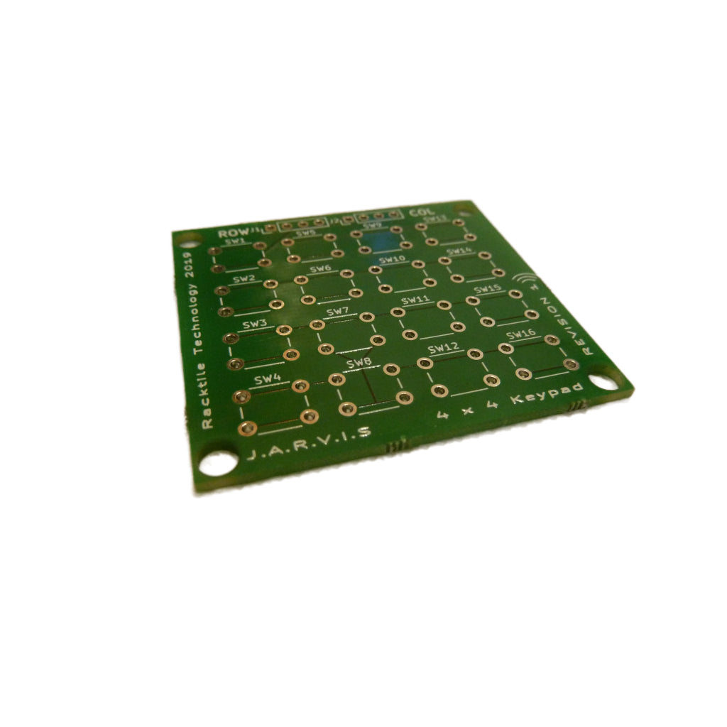 PCB / Platine - Tasten Matrix 4 x 4